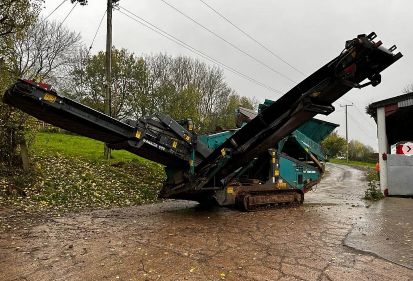 Powerscreen Warrior 600 3-Way Screener